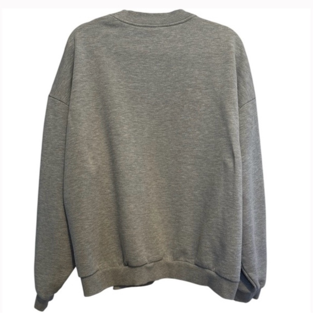 Alo Accolade Crew Neck Pullover in Athletic Heather Grey Size XL - Picture 7 of 7